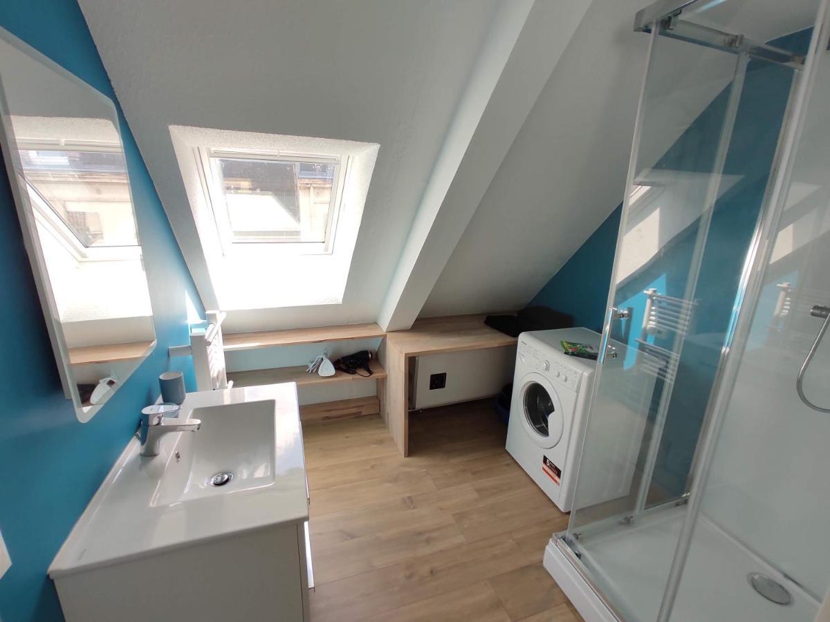 Appartement 5 Cherbourg Centre Avec Netflix Et Wifi Luaran gambar